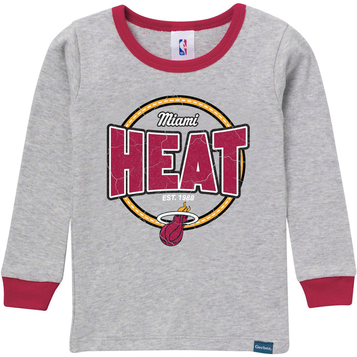 2-Piece Infant & Toddler Neutral Miami Heat Snug Fit Pajamas Sleepwear Gerber®