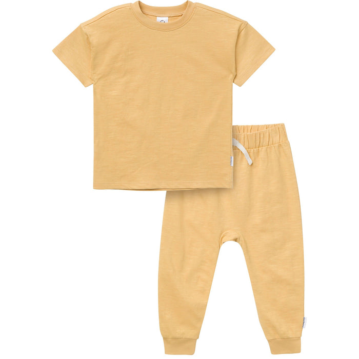 2-Piece Infant & Toddler Neutral Sahara Sun T-Shirt & Jogger Pants Outfit Outfits & Sets Gerber®