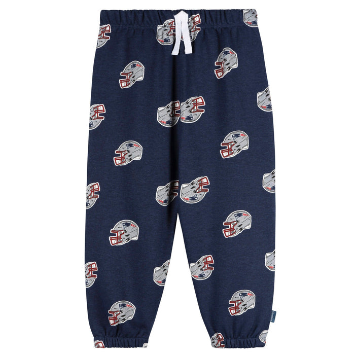 2-Piece Infant & Toddler Neutral New England Patriots Sweatshirt and Pant Set Outfits & Sets NFL