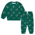 2-Piece Infant & Toddler Neutral New York Jets Sweatshirt and Pant Set Outfits & Sets NFL