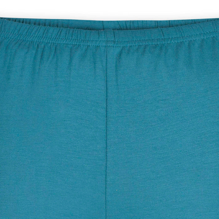 2-Piece Infant & Toddler Teal Buttery-Soft Viscose Made from Eucalyptus Snug Fit Pajamas