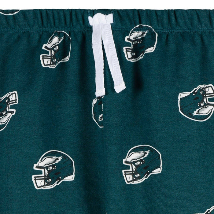 2-Piece Infant & Toddler Neutral Philidelphia Eagles Sweatshirt and Pant Set Outfits & Sets NFL