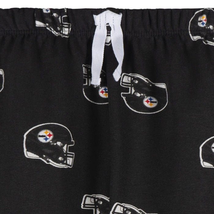 2-Piece Infant & Toddler Neutral Pittsburgh Steelers Sweatshirt and Pant Set Outfits & Sets NFL
