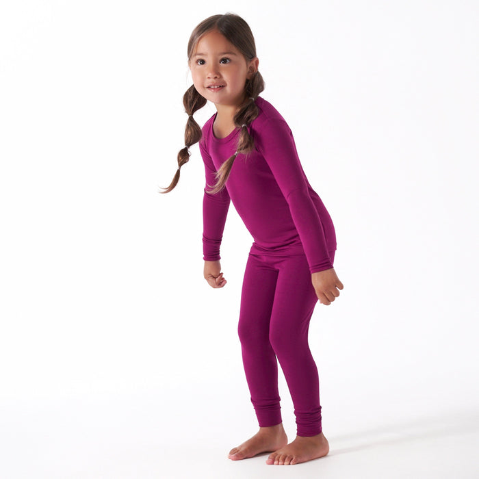 2-Piece Infant & Toddler Wine Buttery-Soft Viscose Made from Eucalyptus Snug Fit Pajamas