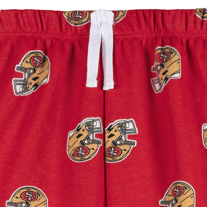 2-Piece Infant & Toddler Neutral 49Ers Sweatshirt and Pant Set Outfits & Sets NFL