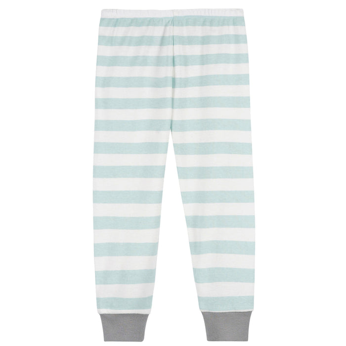 2-Piece Infant & Toddler Boys Blue Stripe Snug Fitting Pajama Set Sleepwear Gerber®