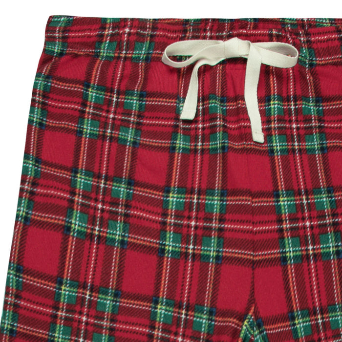 2-Piece Men's Stewart Plaid Pajama Set
