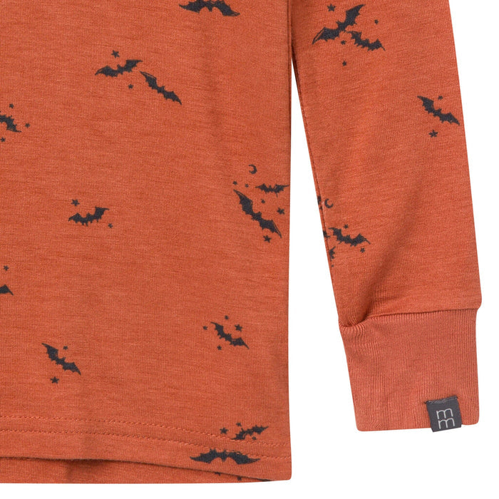 2-Piece Baby Neutral Autumn Bats Snug Fitting Footless Pajama Set Sleepwear Gerber®