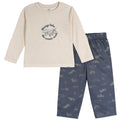 2-Piece Toddler Boys Airplane Pajama Set