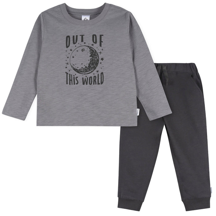 2-Piece Toddler Boys Space Adventure Top and Jogger Set Outfits & Sets Gerber®