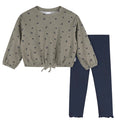 2-Piece Toddler Girls Green Floral Top and Legging Set Outfits & Sets Gerber®