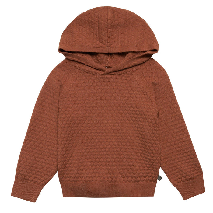 2-Piece Toddler Girls Md Brown Sweater Knit Hoodie Set Outfits & Sets Modern Moments™ by Gerber®