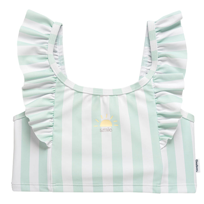 2-Piece Toddler Girls Stripe Swimsuit