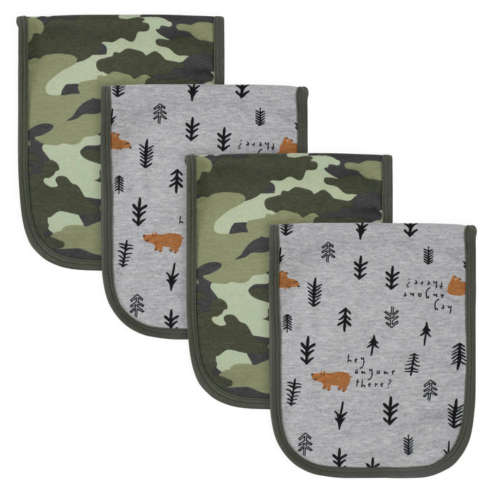 21-Piece Baby Boys Bear Terry Bib, Burpcloth, Mittens, Cap and Bootie Sock Set-Gerber Childrenswear