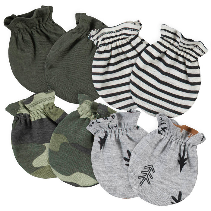 21-Piece Baby Boys Bear Terry Bib, Burpcloth, Mittens, Cap and Bootie Sock Set-Gerber Childrenswear