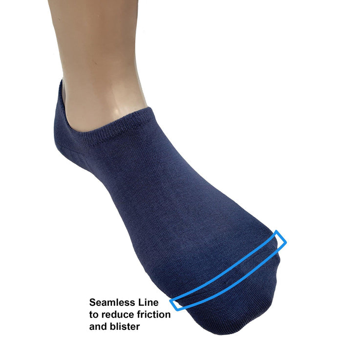 3-in-1 Loafer Ankle Cotton Socks - Kawata House of Socks