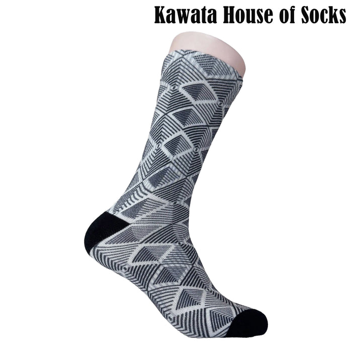 3-in-1 Motif Designs Bundle Mid-Calf Socks EU38-EU43 ( Set C )