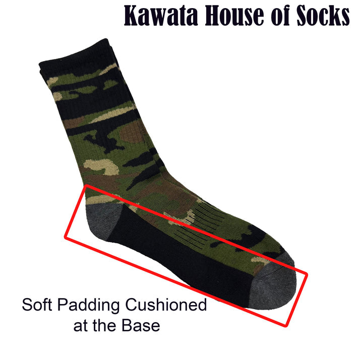 3 in 1 Value Bundle pack-  Mid-Calf Camouflage Socks -Army Camo Socks | EU38–EU44