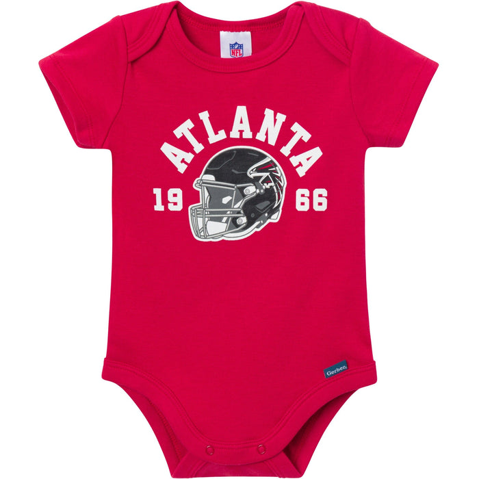 3-Pack Baby Boys Atlanta Falcons Bodysuit Set NFL NFL