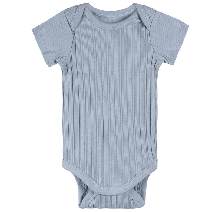 3-Pack Baby Boys Blue Bodysuit Set Gerber®