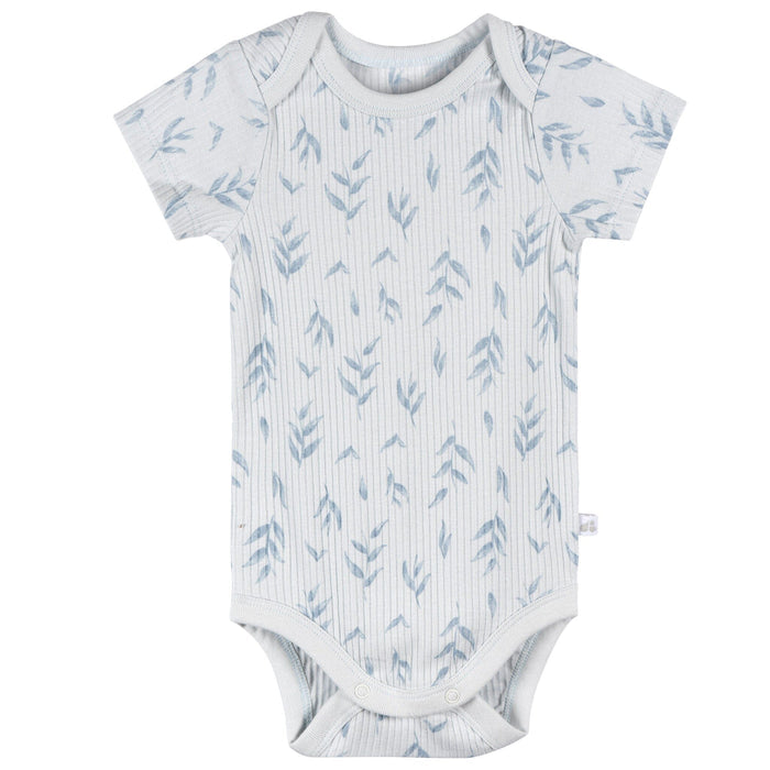 3-Pack Baby Boys Blue Bodysuit Set Gerber®