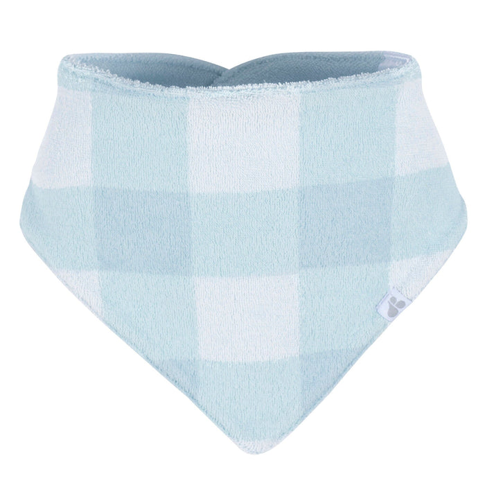 3-Pack Baby Boys Blue Bandana Bib bibs Just Born®