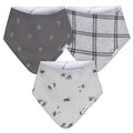 3-Pack Baby Boys Buffalo Bandana Bib Bibs & Burp Cloths Gerber®