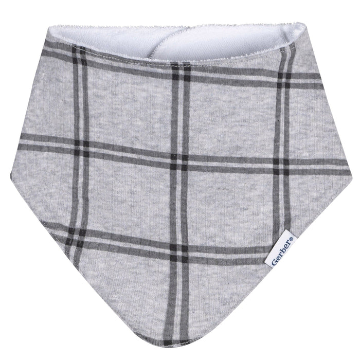 3-Pack Baby Boys Buffalo Bandana Bib Bibs & Burp Cloths Gerber®