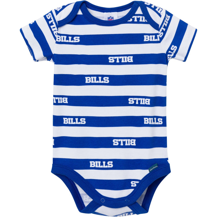 3-Pack Baby Boys Buffalo Bills Bodysuit Set NFL NFL