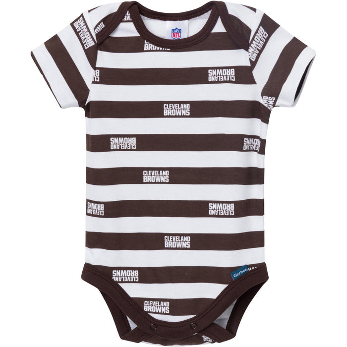 3-Pack Baby Boys Cleveland Browns Bodysuit Set NFL NFL