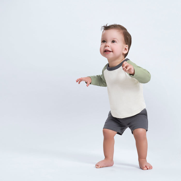 3-Pack Baby & Toddler Boys Color Me Camo Long Sleeve Baseball Tees-Gerber Childrenswear