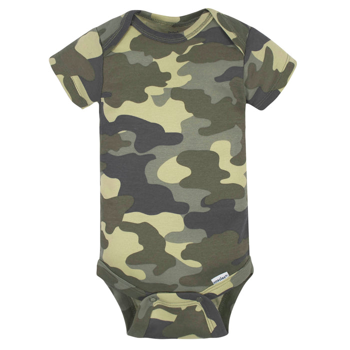 3-Pack Baby Boys Dinosaur Organic Short Sleeve Onesies® Bodysuits