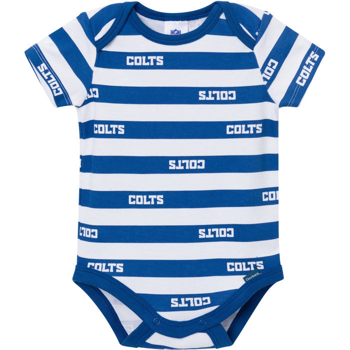 3-Pack Baby Boys Indianapolis Colts Bodysuit Set NFL NFL