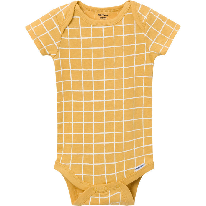 3-Pack Baby Boys Little Cub Short Sleeve Onesies® Bodysuits Onesies Bodysuits Gerber®