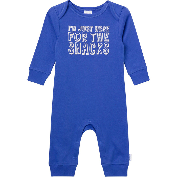 3-Pack Baby Boys Little Dude Lap Shoulder Footless Pajamas sleepwear Gerber®