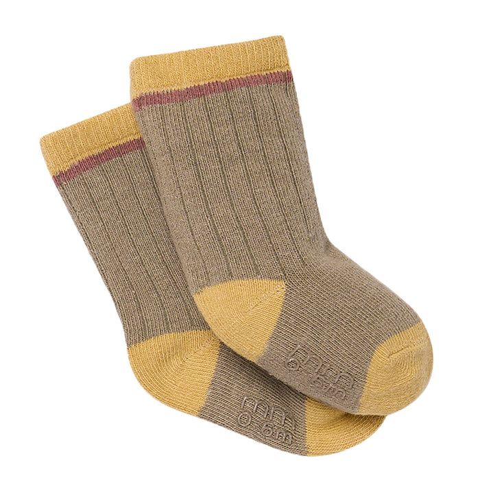 3-Pack Baby Boys Neutral Colorblock Socks socks modern moments™ by Gerber®