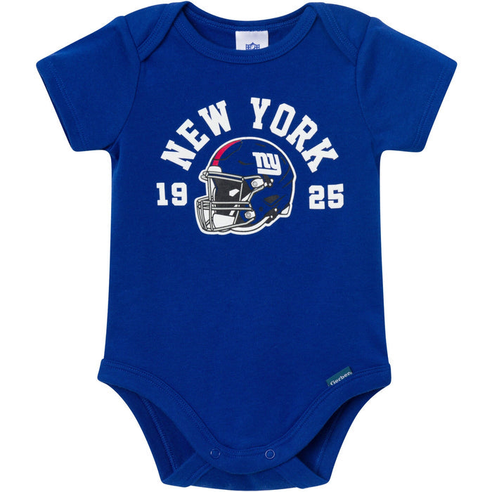 3-Pack Baby Boys New York Giants Bodysuit Set NFL NFL
