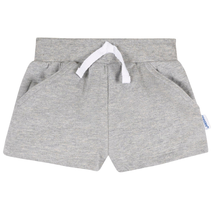 3-Pack Baby Boys Popcorn Knit Shorts Pants & Bottoms Gerber®