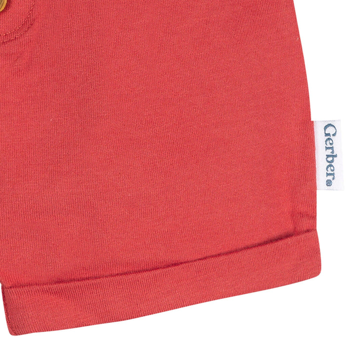 3-Pack Baby Boys Red, White & Blue Shorts Pants & Bottoms Gerber®