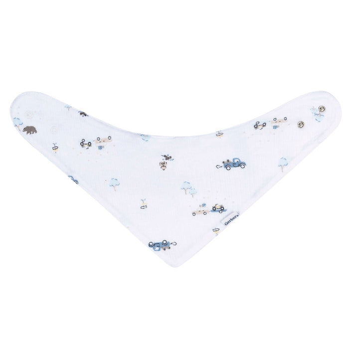 3-Pack Baby Boys Road Trip Bandana Bib Bibs & Burp Cloths Gerber®