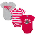 3-Pack Baby Boys Tampa Bay Buccaneers Bodysuit Set NFL NFL