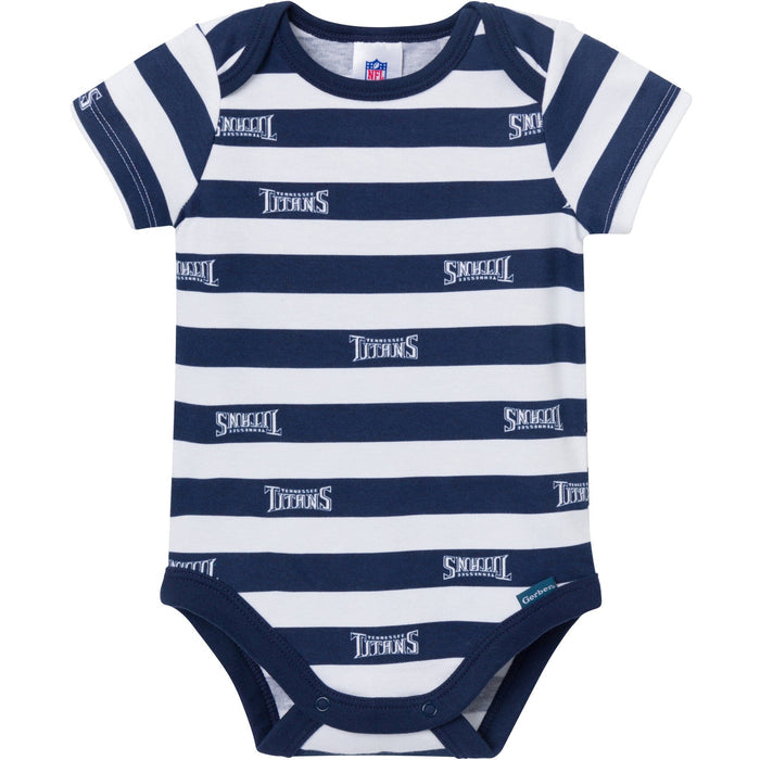 3-Pack Baby Boys Tennessee Titans Bodysuit Set Onesies Bodysuits NFL