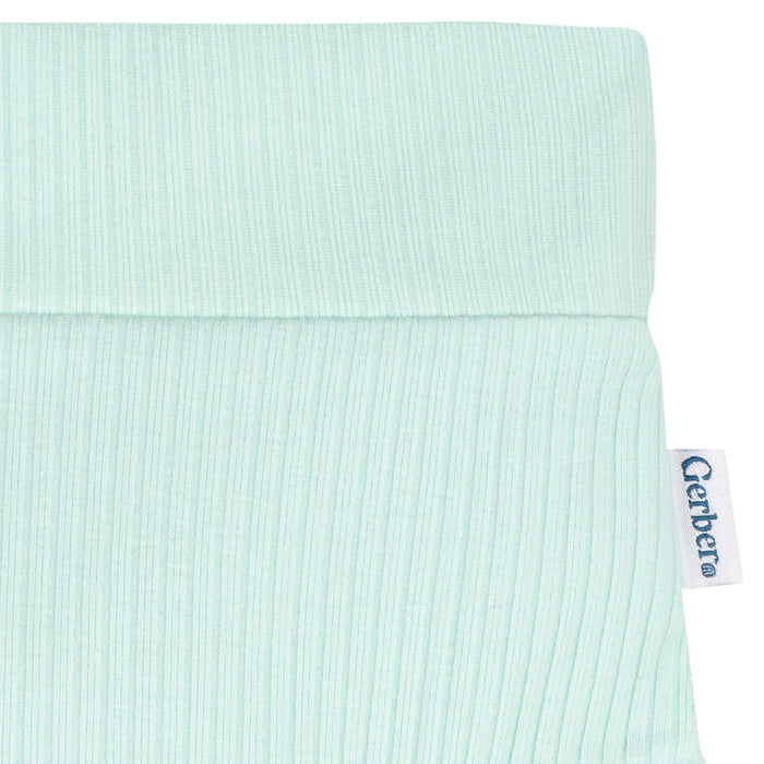 3-Pack Baby Girls Aqua, Gray & Purple Bubble Shorts Pants & Bottoms Gerber®