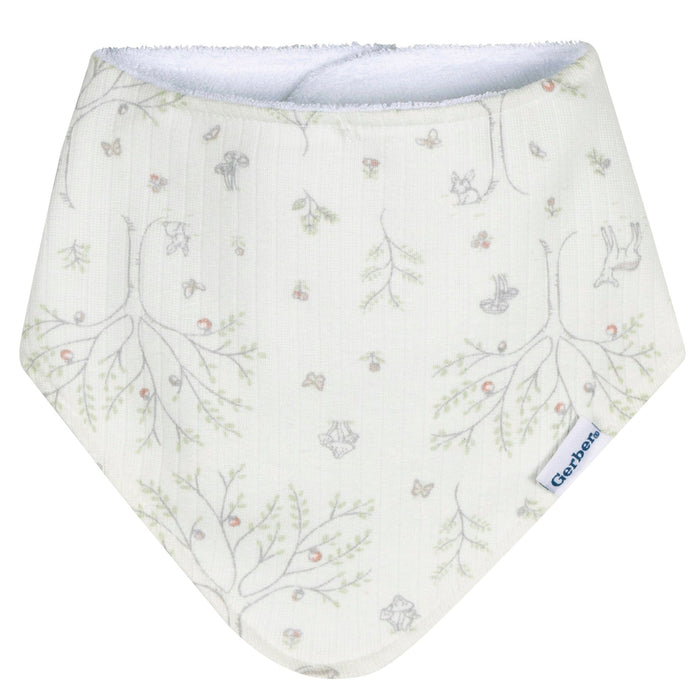 3-Pack Baby Girls Deer Bandana Bib Bibs & Burp Cloths Gerber®