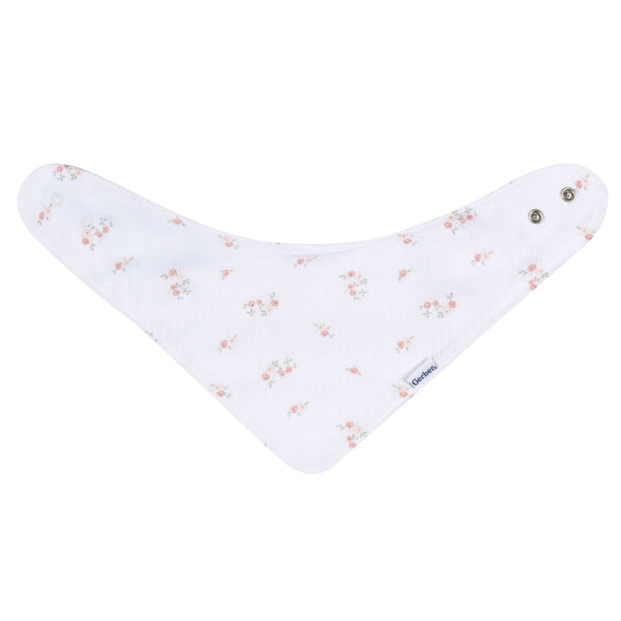 3-Pack Baby Girls Deer Bandana Bib Bibs & Burp Cloths Gerber®