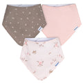 3-Pack Baby Girls Garden Bandana Bib Bibs & Burp Cloths Gerber®