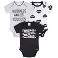 3-Pack Baby Girls Las Vegas Raiders Bodysuit Set Onesies Bodysuits NFL