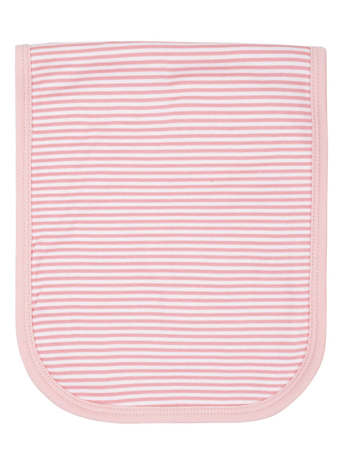 3-Pack Baby Girls Love You Organic Burp Cloths