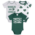 3-Pack Baby Girls New York Jets Bodysuit Set Onesies Bodysuits NFL