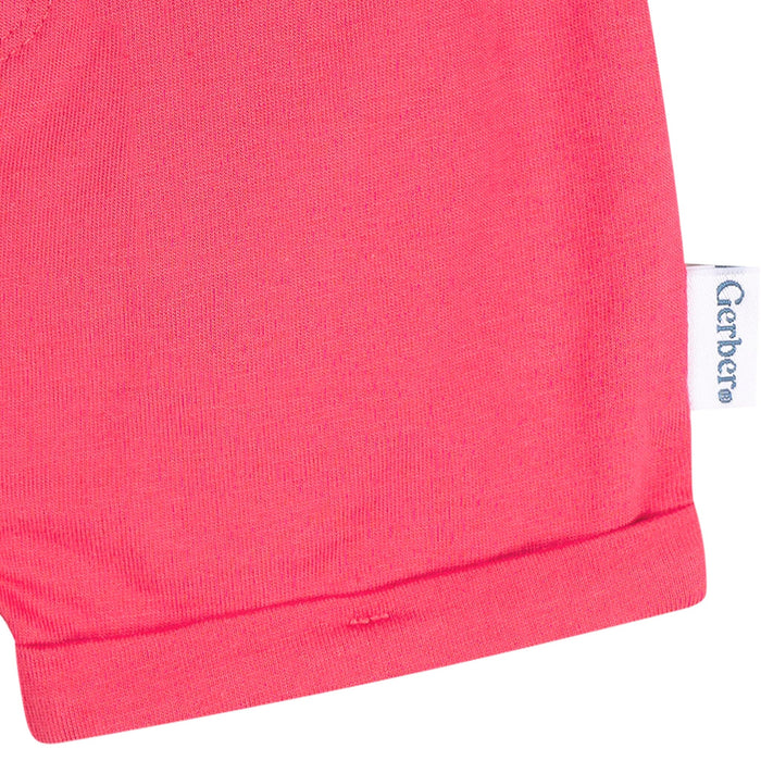 3-Pack Baby Girls Pink Shorts Pants & Bottoms Gerber®